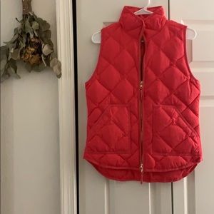 JCrew pink XS vest